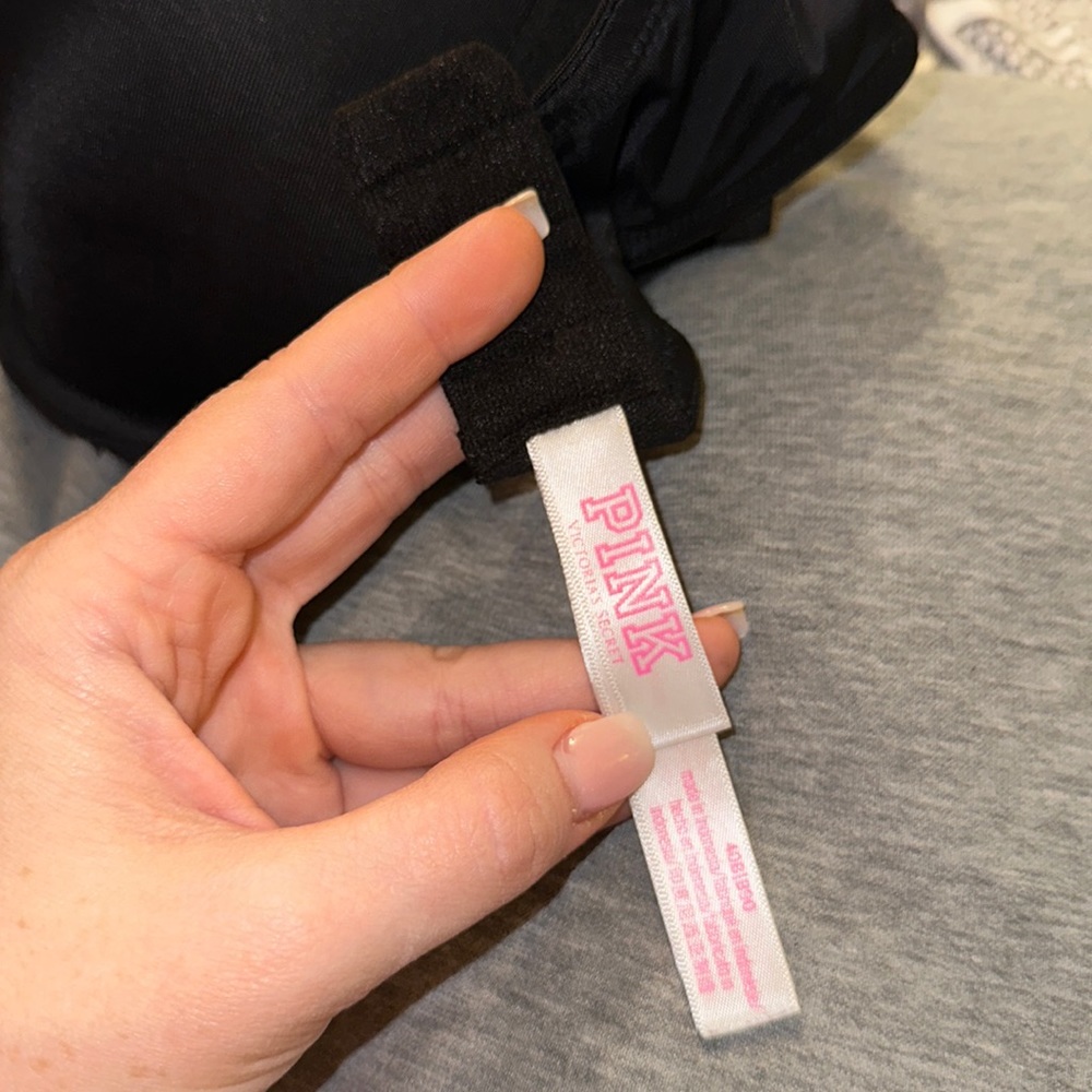 PINK black push up lightly padded size 40B